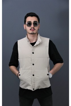 Bonissimo Erkek Beyaz Yelek